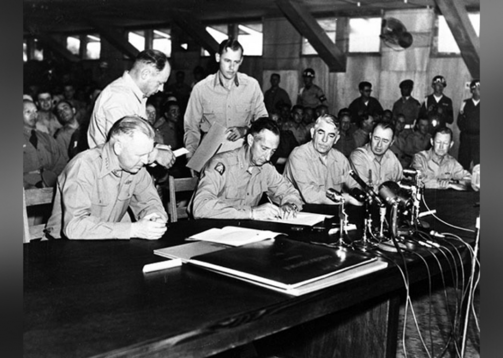 1953: Korean Armistice Agreement